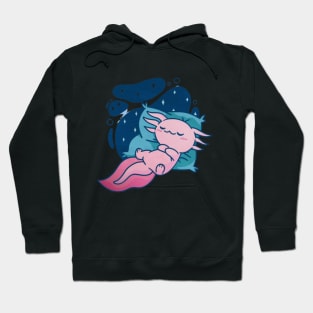 Sleeping Axolotl Hoodie